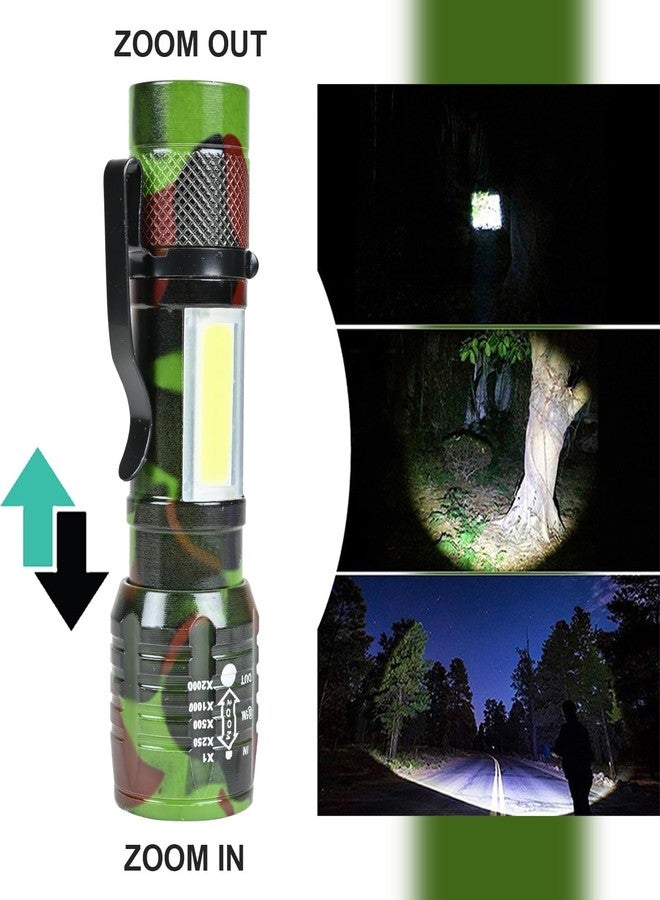 ECOSKY مصباح يدوي محمول قابل لإعادة الشحن عبر منفذ USB من ECOSKY Zoom Cob Light (3 أوضاع) (متعدد الألوان، 11 سم، قابل لإعادة الشحن) - Image 4